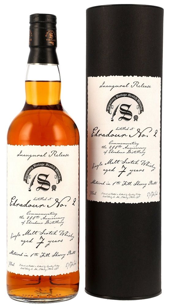 Edradour 7 y.o. Signatory Sherry 57.1%