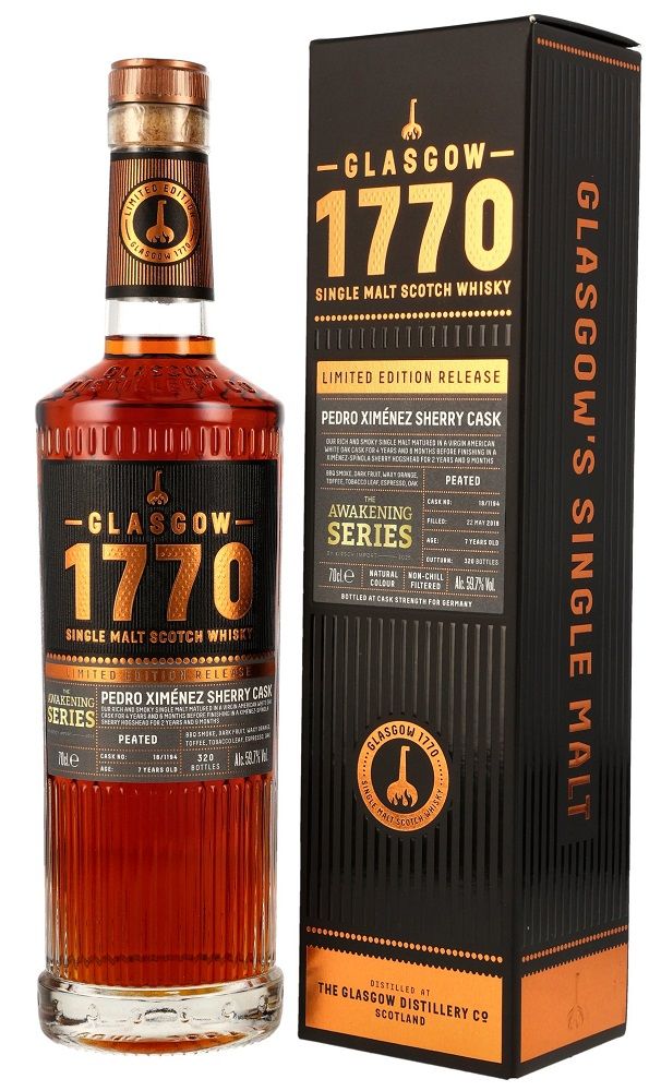 Glasgow 1770 - 7 y.o. - PX - Peated Awakening Series