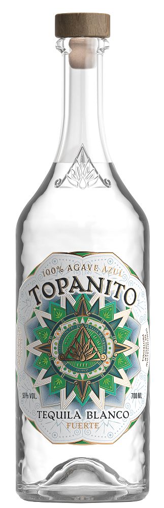 Tequila Topanito Blanco Fuerte 50%