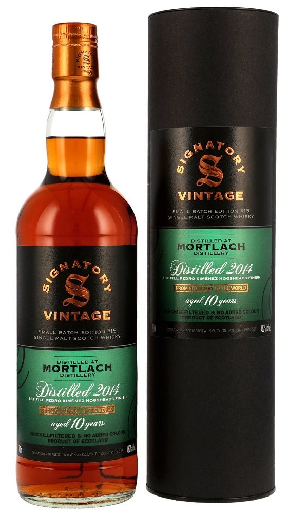 Mortlach 10 y.o. PX Signatory