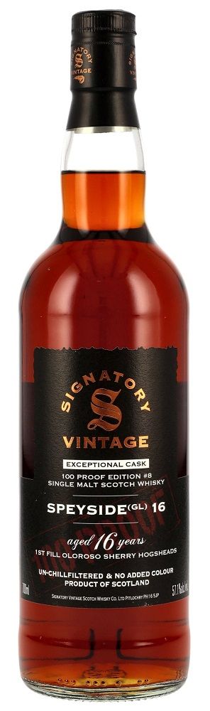 Speyside 16 y.o. Oloroso Signatory 100 Proof