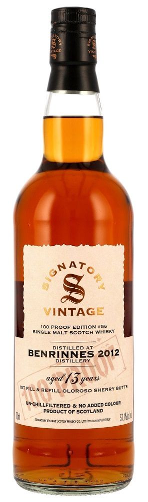 Benrinnes 13 y.o. - Oloroso Signatory 100 Proof