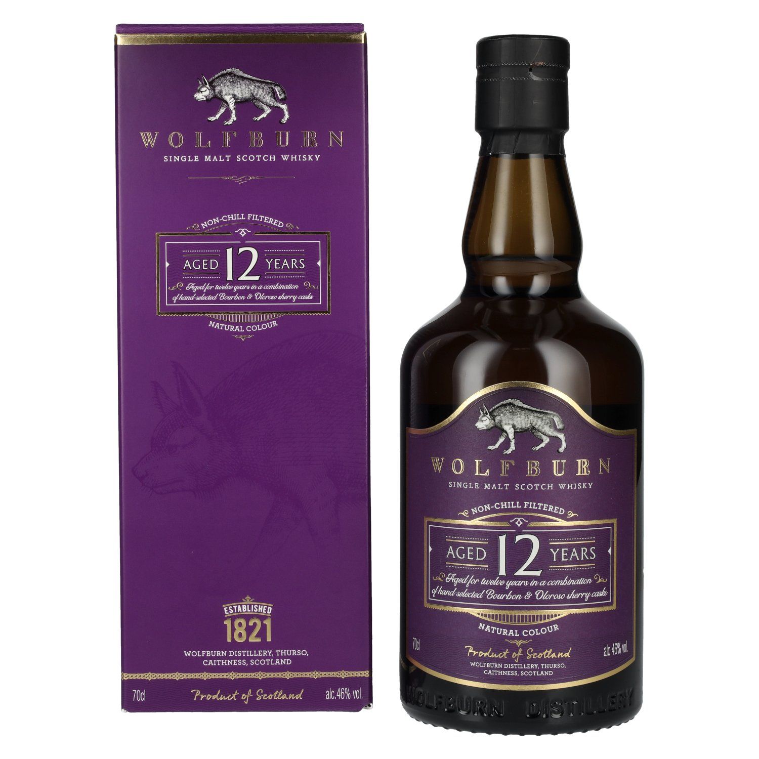 Wolfburn 12 y.o. Bourbon & Oloroso