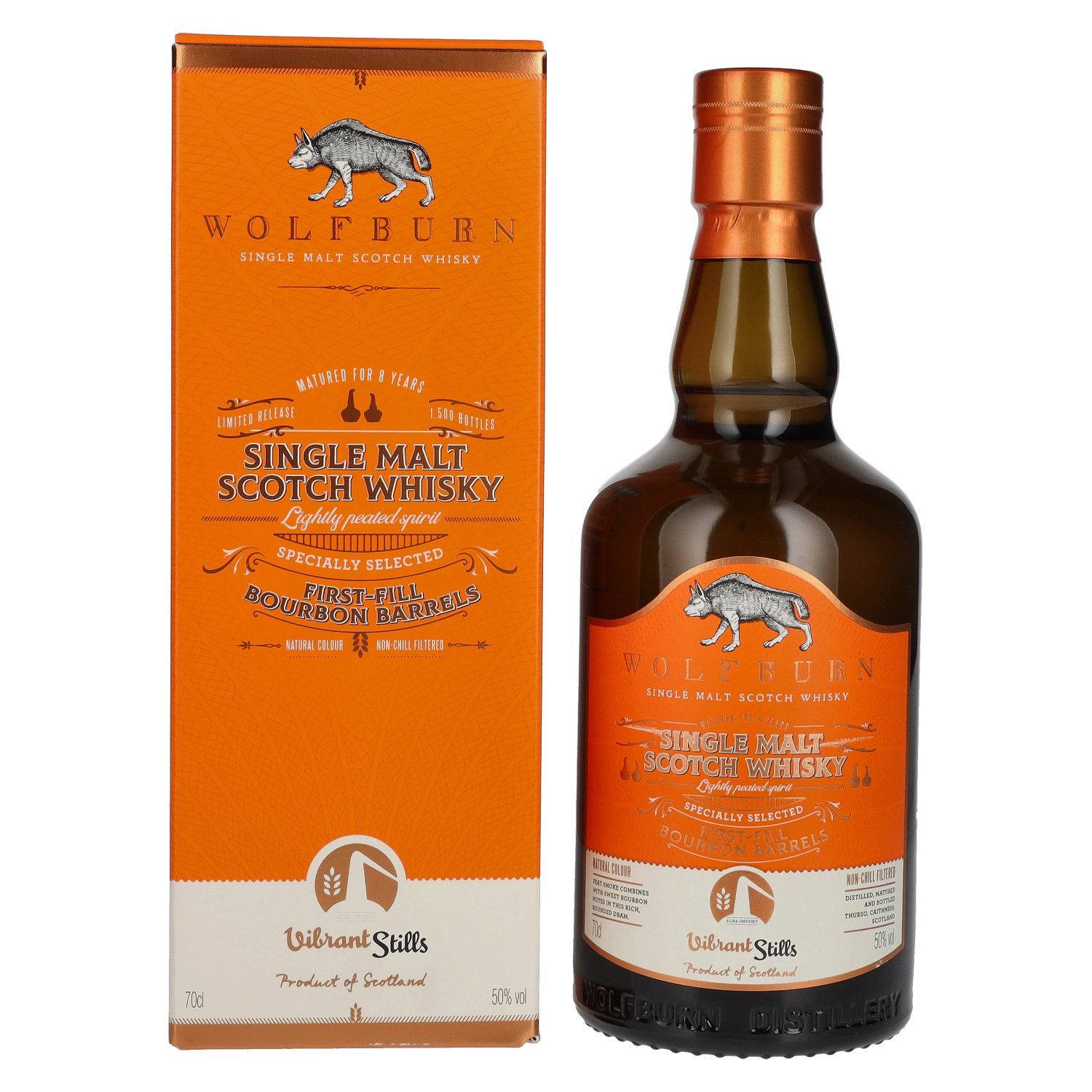 Wolfburn 8 y.o. Vibrant Bourbon