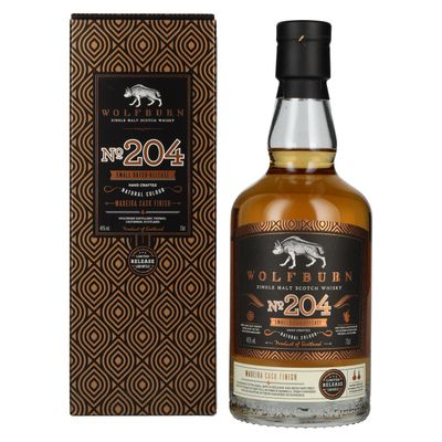 Wolfburn 204 Bourbon & Madeira Casks