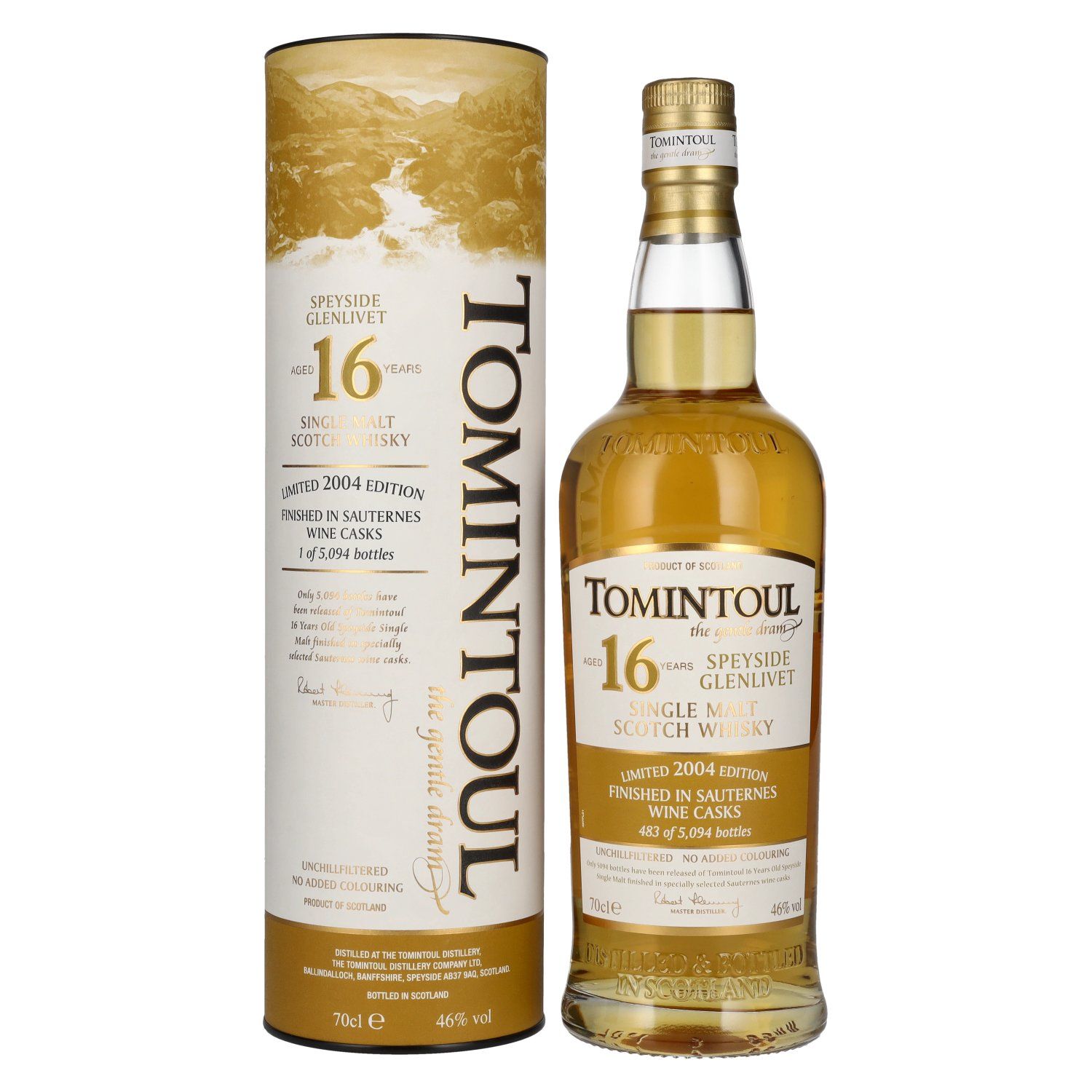 Tomintoul 16 y.o. - The Gentle Dram