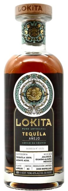Tequila Lokita Añejo