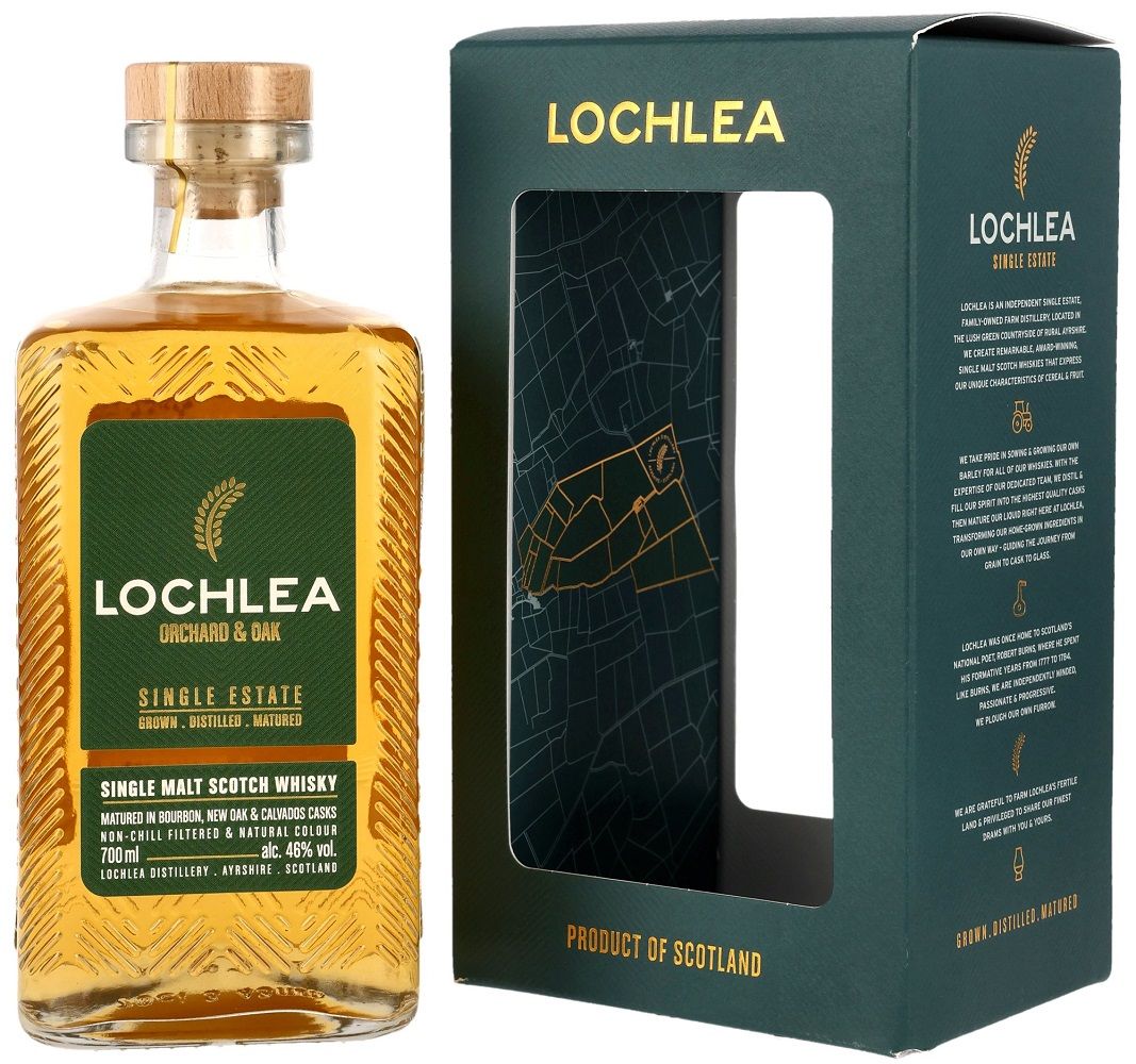 Lochlea Orchard & Oak - Bourbon, New Oak & Calvados Casks