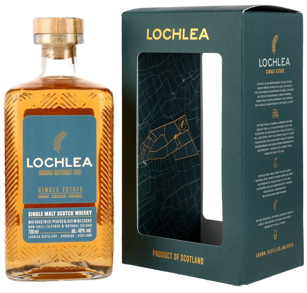 Lochlea Smoke Without Fire - Ex-Peated & Red Wine Casks