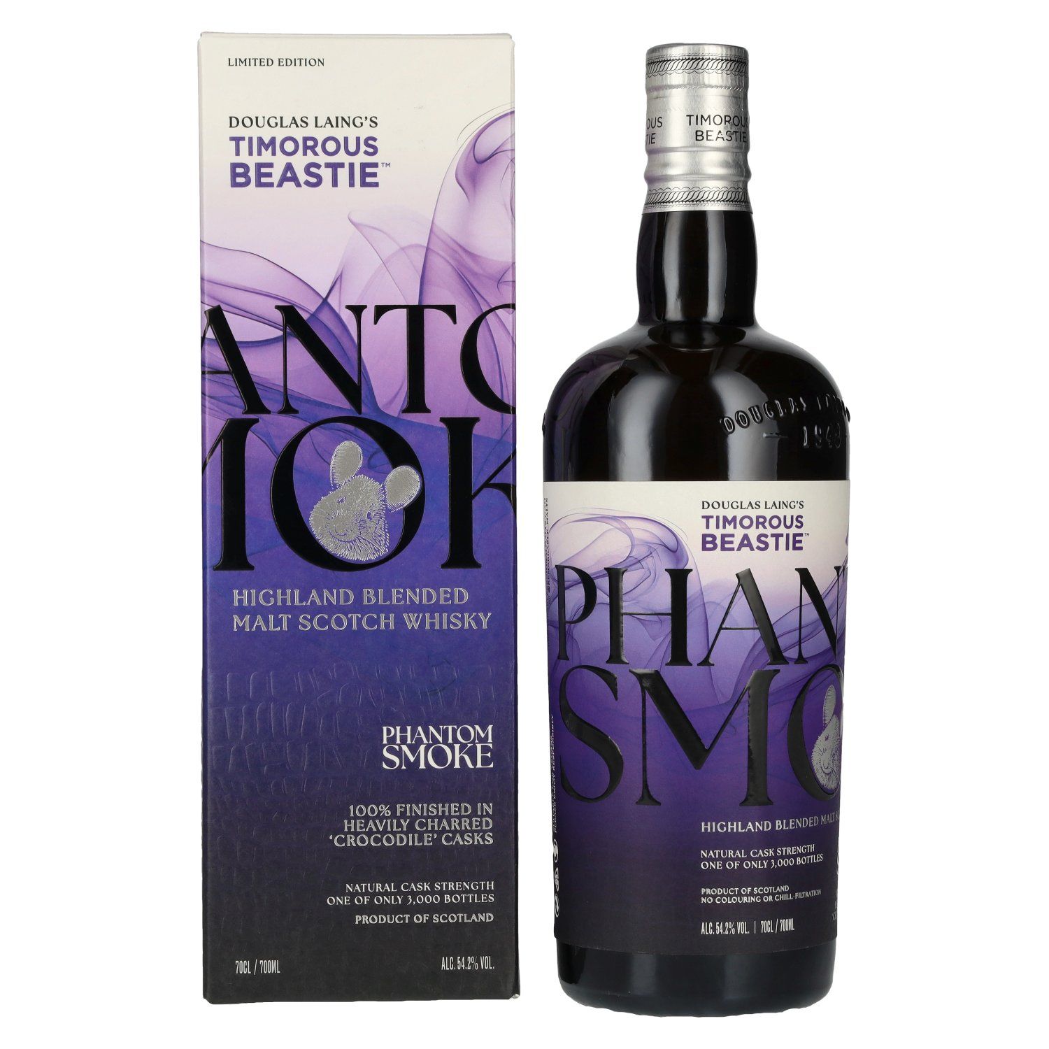 Douglas Laing - Timorous Beastie Phantom Smoke Charred Crocodile Casks Limited Edition