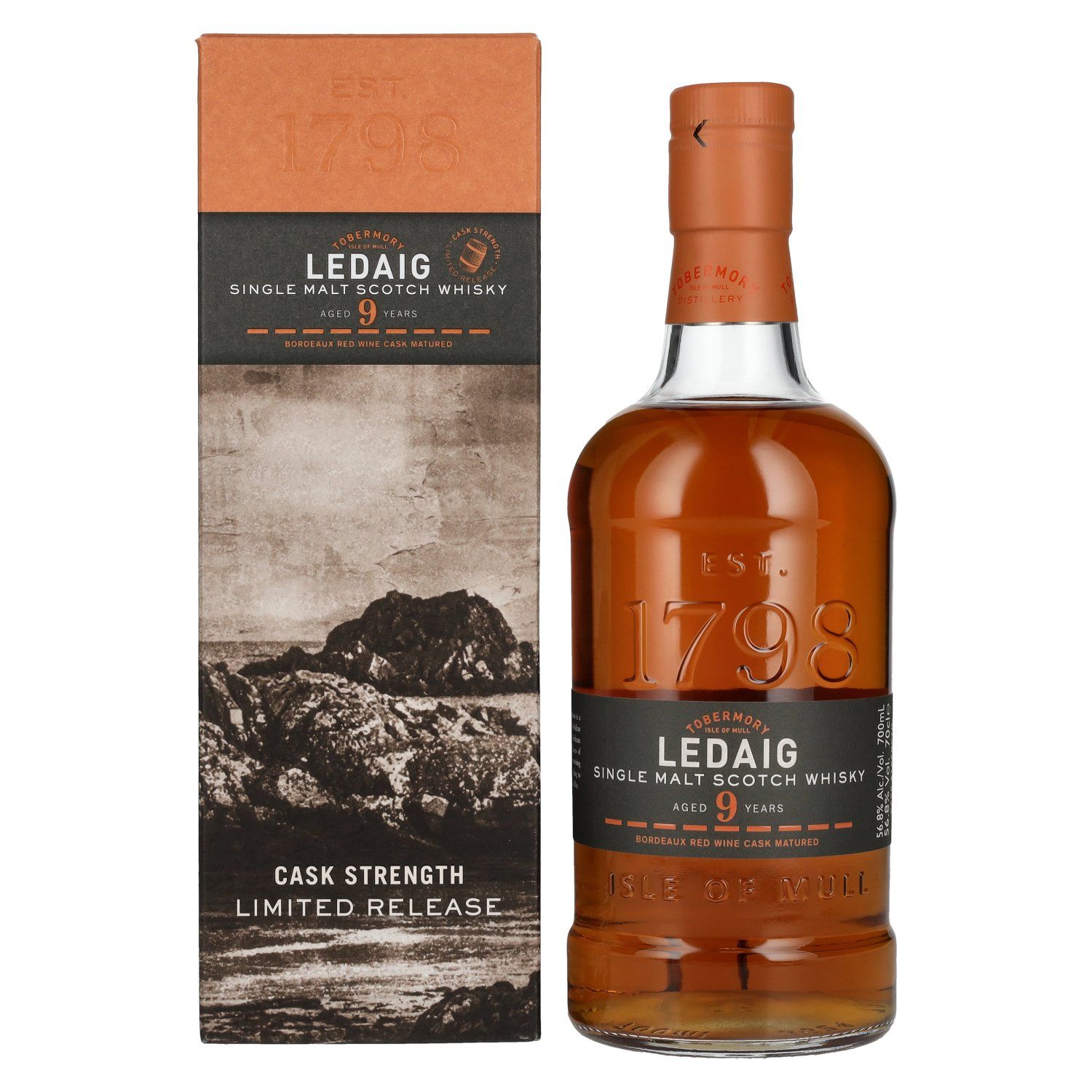Ledaig 9 y.o. Bordeaux Red Wine Cask Strength