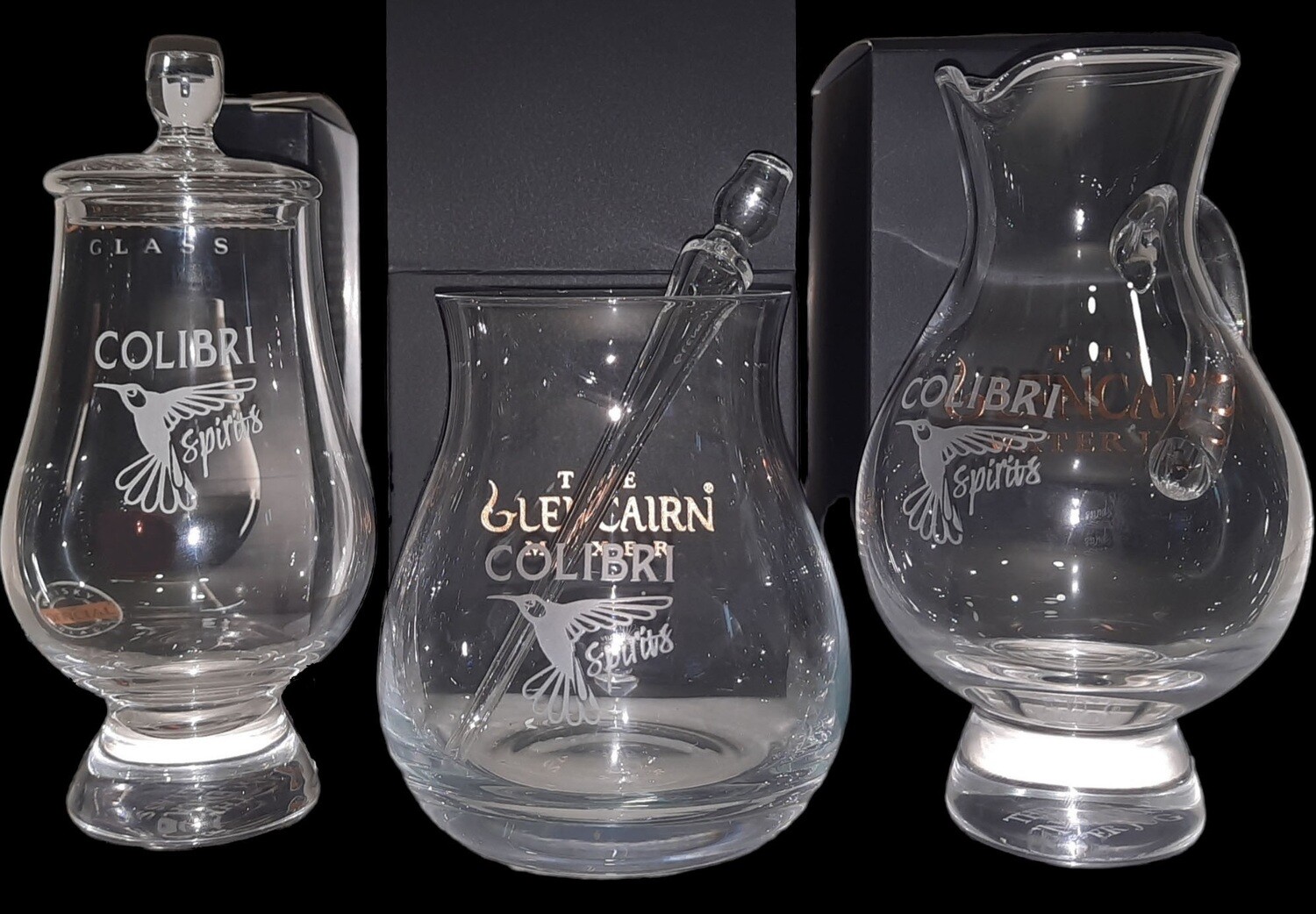 Glencairn Cristalería Colibrí Pack