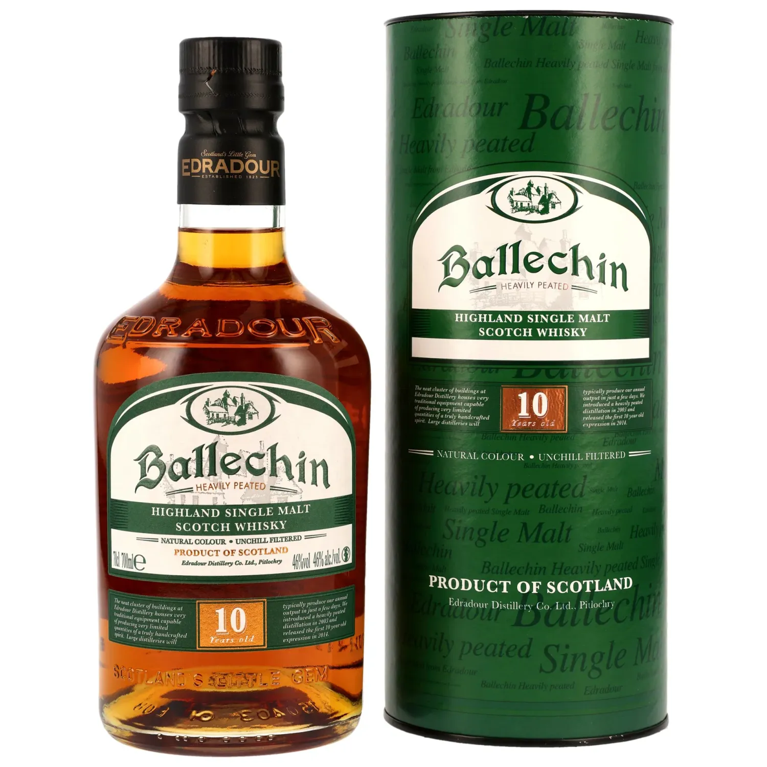 Ballechin 10 y.o. heavily peated