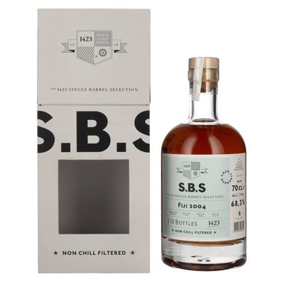 1423 S.B.S FIJI Rum Single Barrel Selection 2004