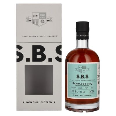 1423 S.B.S BARBADOS Bourbon and Port Cask 2013