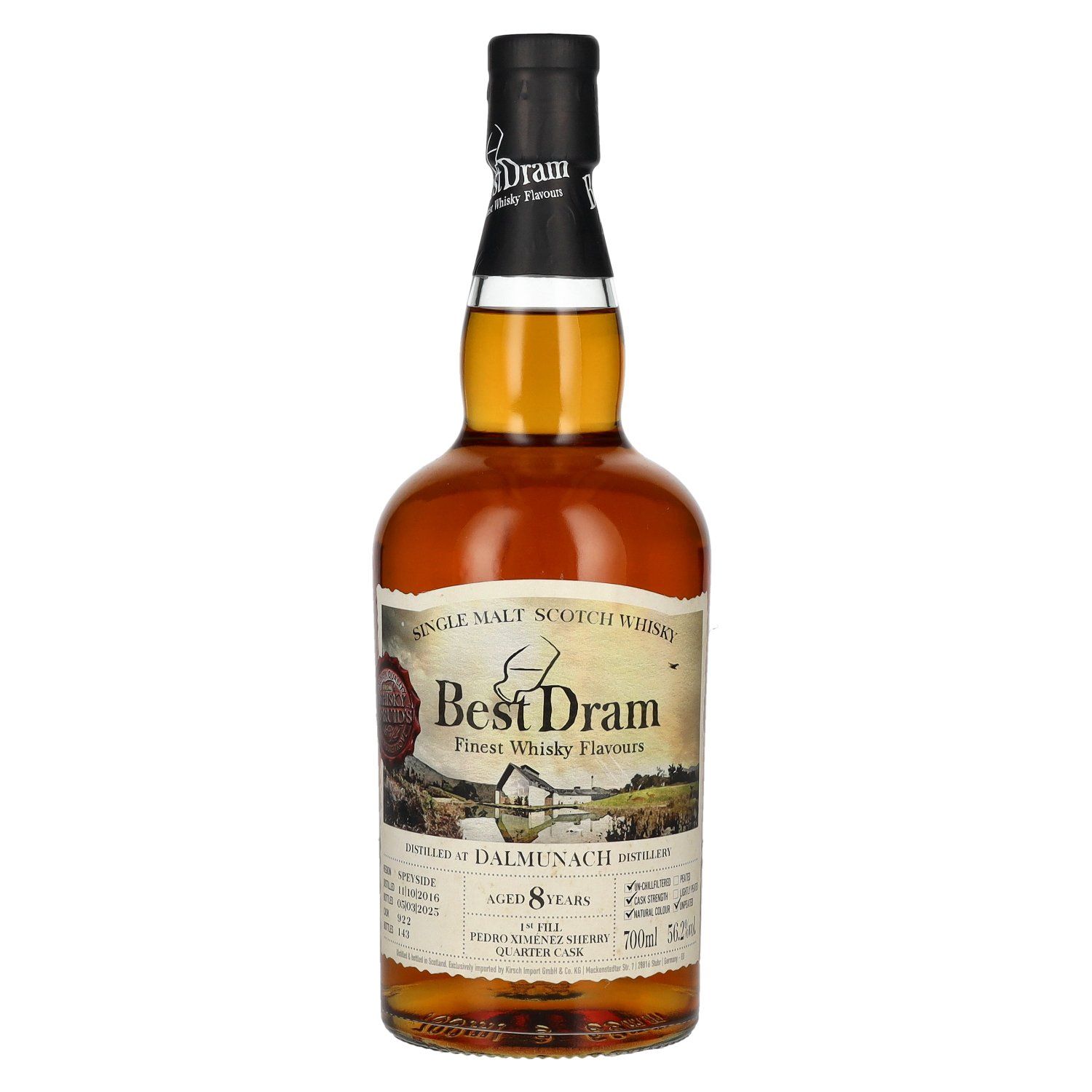 Dalmunach 8 y.o. - PX - Best Dram