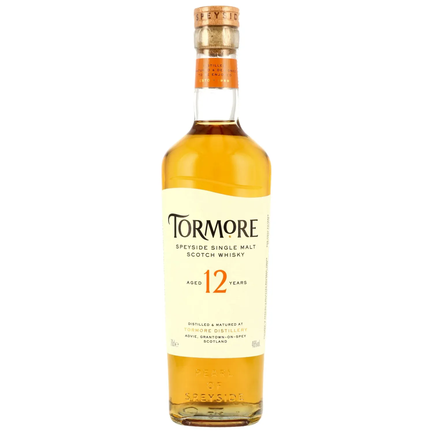 Tormore 12 y.o. - Bourbon, Cream Sherry & Toasted White American Oak Casks