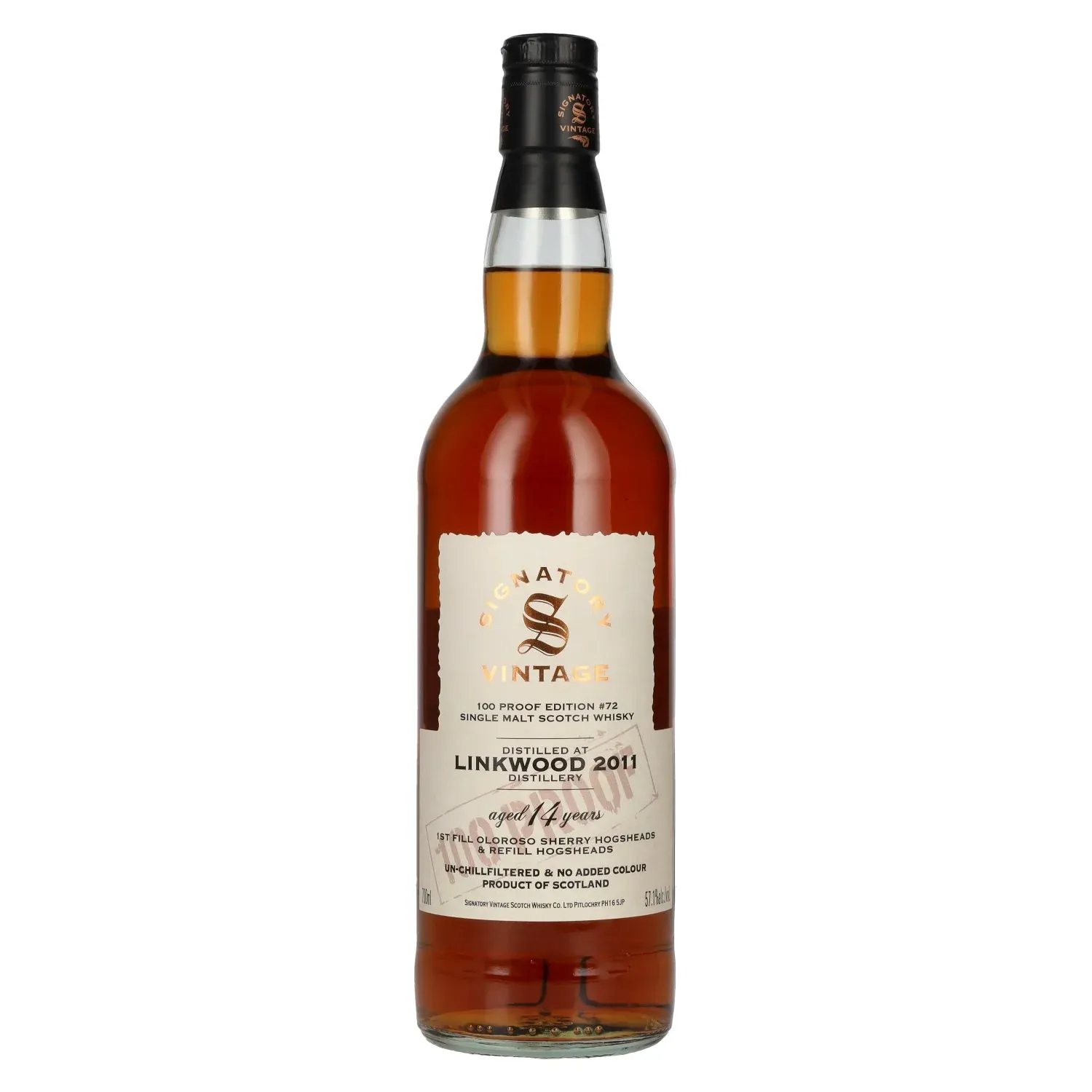 Linkwood 14 y.o. 100 proof Oloroso Signatory