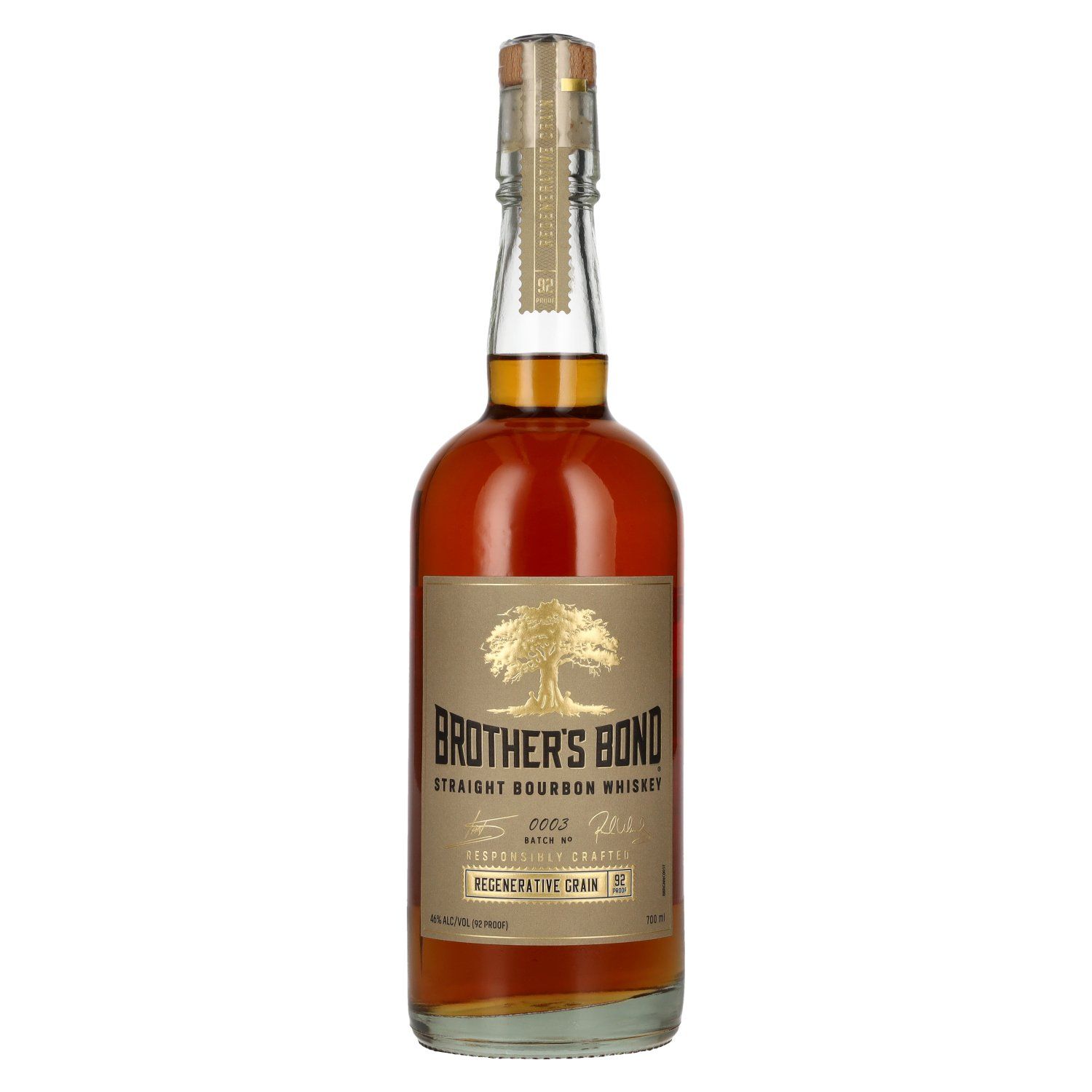 Brother's Bond Regenerative Grain Straight Bourbon Whiskey Batch No. 0003