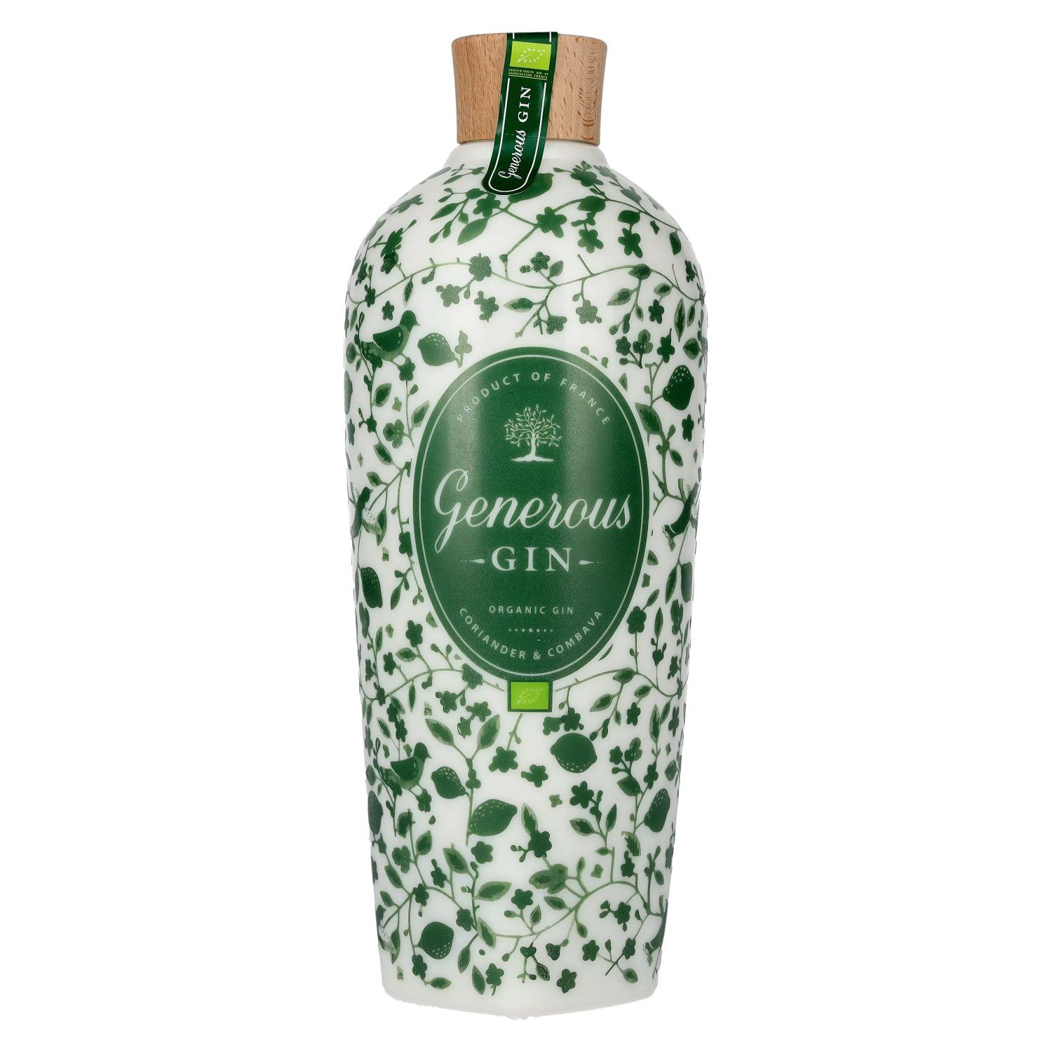 Gin Generous Green Organic CORIANDER & COMBAVA