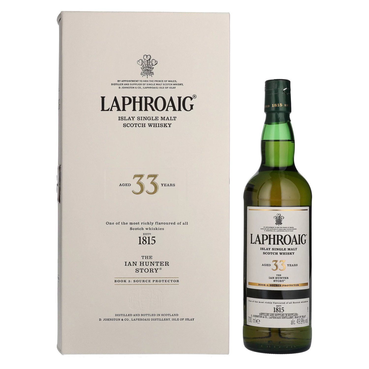 Laphroaig 33 years old - Ian hunter Book 3