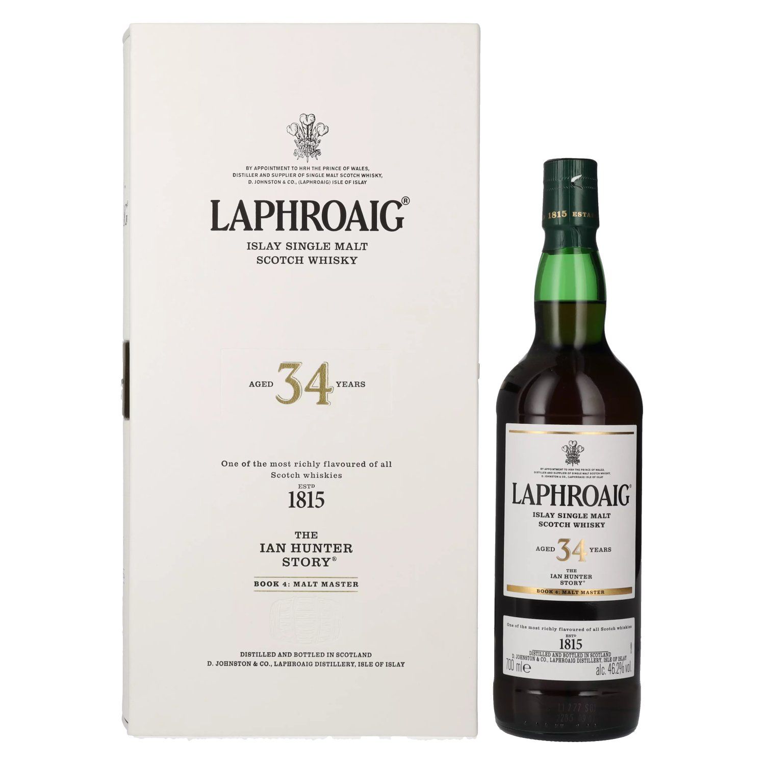 Laphroaig 34 years old - Ian hunter Book 4