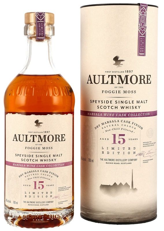 Aultmore 15 y.o. - Dry Marsala Cask Finish - Limited Edition
