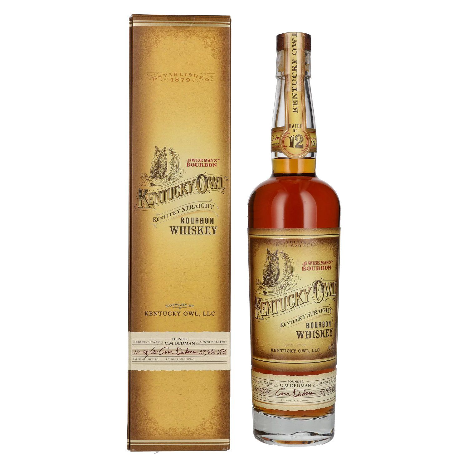 Kentucky Owl Straight BOURBON Batch 12