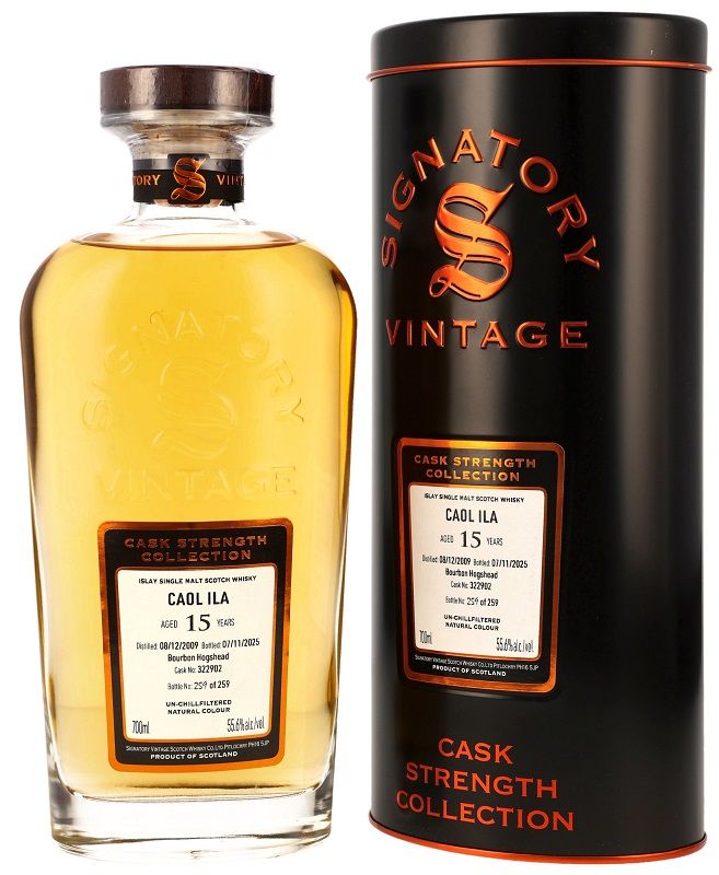 Caol Ila - 15 y.o. Signatory - Bourbon C.S.
