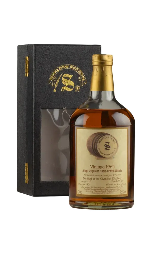 Clynelish (Brora) 29 y.o. Single Cask #667 Signatory Vintage 1965