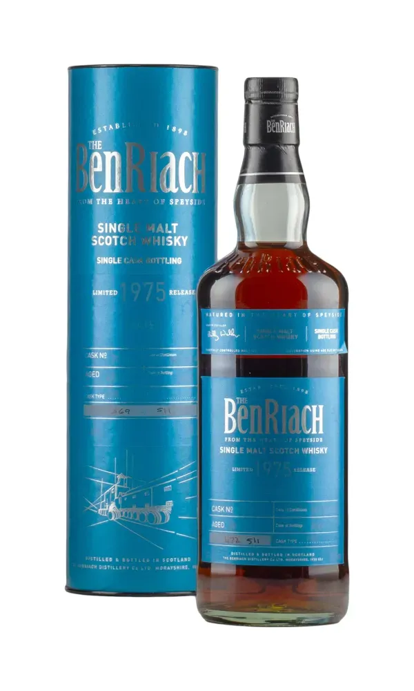 BenRiach 40 y.o. Cask 7028 Batch 13 1975