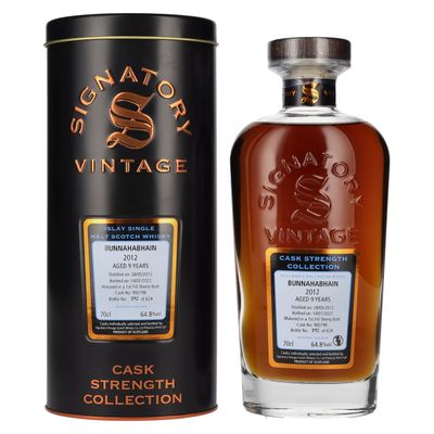 Signatory Vintage Bunnahabhain 9 Years Old Cask Strength