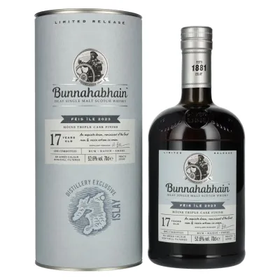 Bunnahabhain 17 Years Old MÒINE TRIPLE CASK Limited Release Fèis Ìle 2023