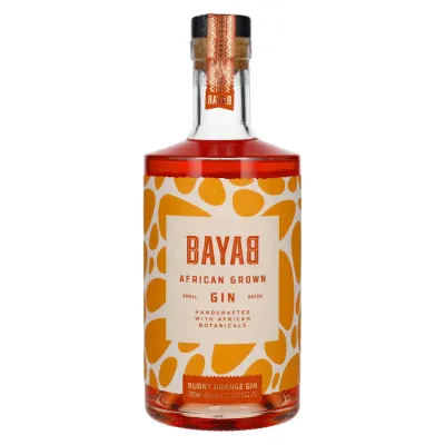 Bayab African Grown Burnt Orange Small Batch Gin