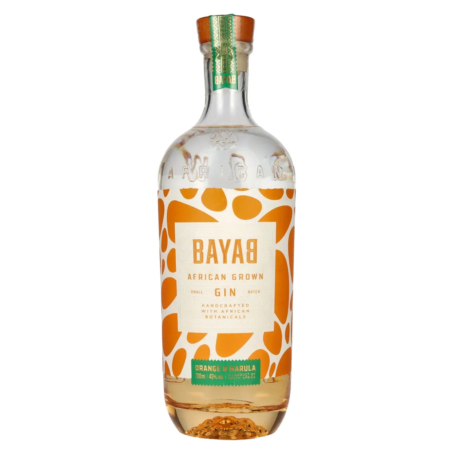 BAYAB African Grown Orange & Marula Small Batch Gin