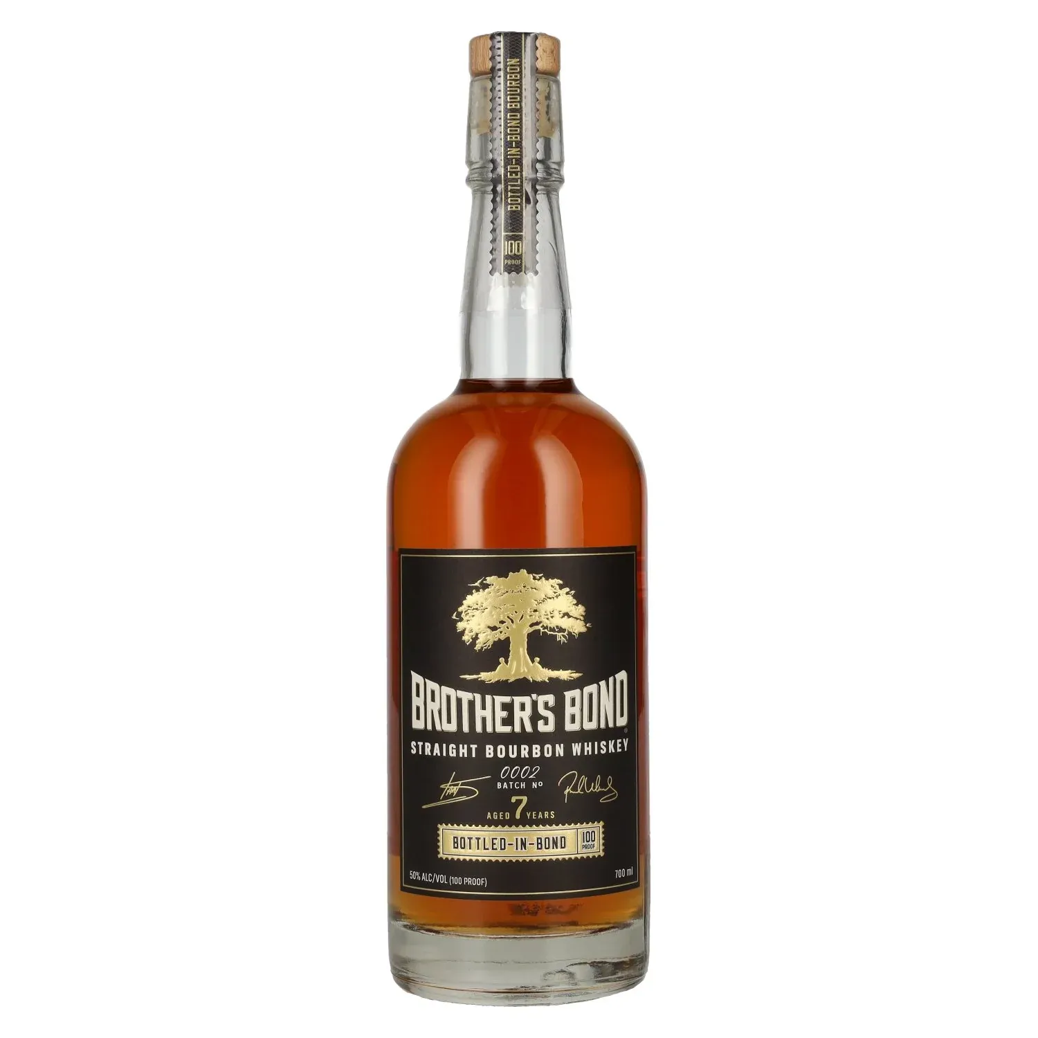 Brother's Bond 7 Years Old Bottled-in-Bond Straight Bourbon Batch No. 0002