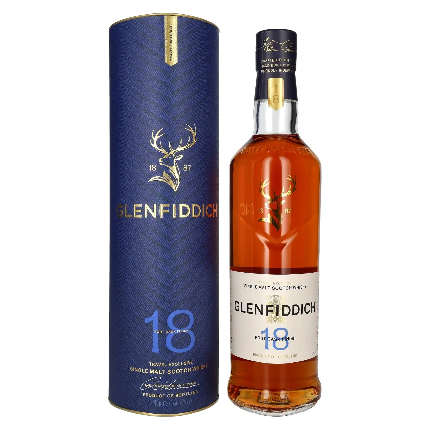 Glenfiddich 18 y.o. Port Cask Single Malt Travel Exclusive