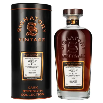 Aberfeldy 11 y.o. Cask Strength 1st Fill Oloroso - Signatory Vintage