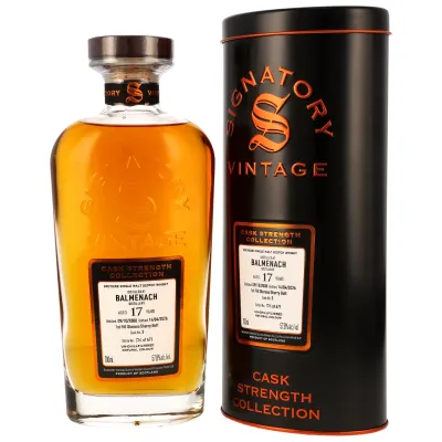 Balmenach 2008/2026 - 17 y.o. - 1st Fill Oloroso Sherry Butt Signatory