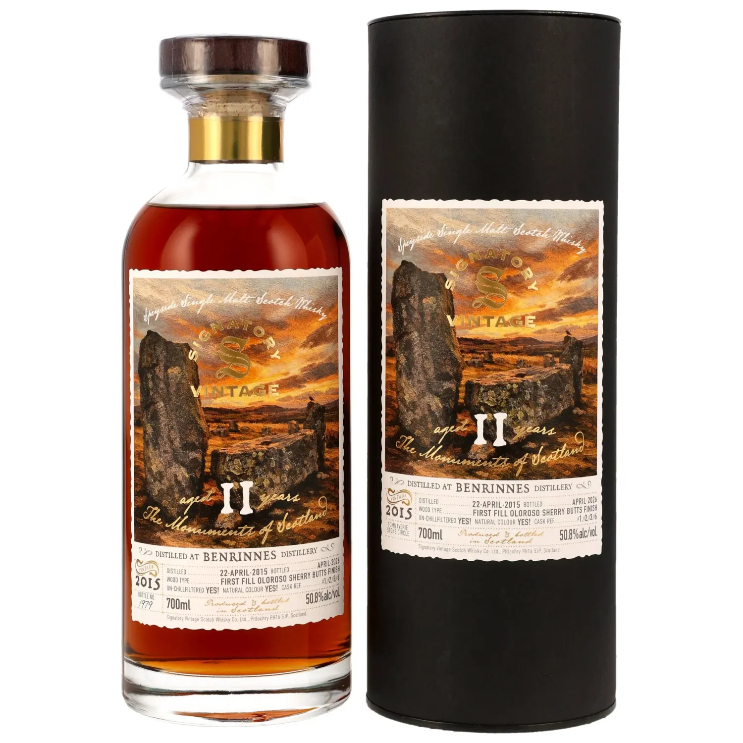 Benrinnes 2015/2026 - 11 y.o. - 1st Fill Oloroso Sherry Butts Finish Signatory