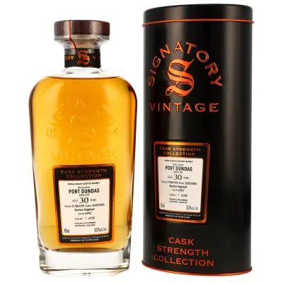 Port Dundas 1995/2026 - 30 y.o. - Bourbon Cask - Signatory CS