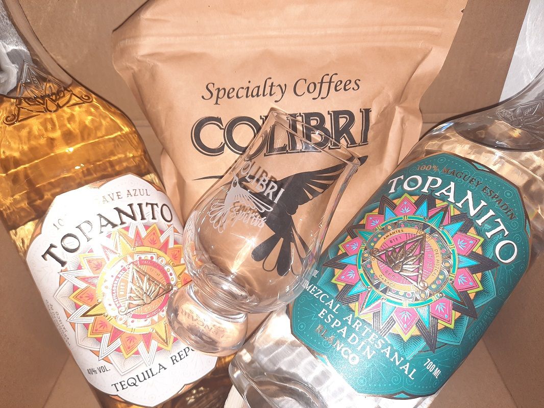 Tequila y Mezcal Topanito + café de especialidad