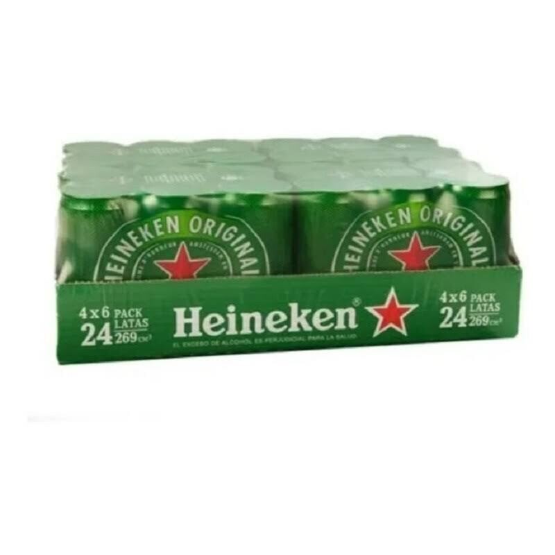 HEINEKEN LATA 269 ML  X24