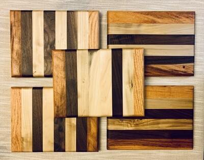 8 x 6 Kansas Hardwood Cutting Board / Bar Board