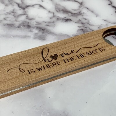 Beechwood Bottle Opener