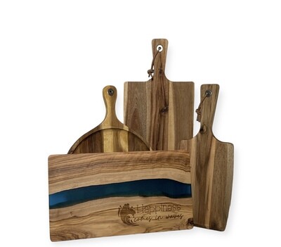 Cutting Boards (Olive, Acacia, Teak &amp; Bamboo)