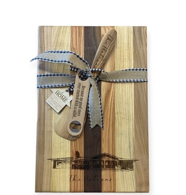 Platinum Gift Set - 12x18 Kansas Hardwood Cutting Board