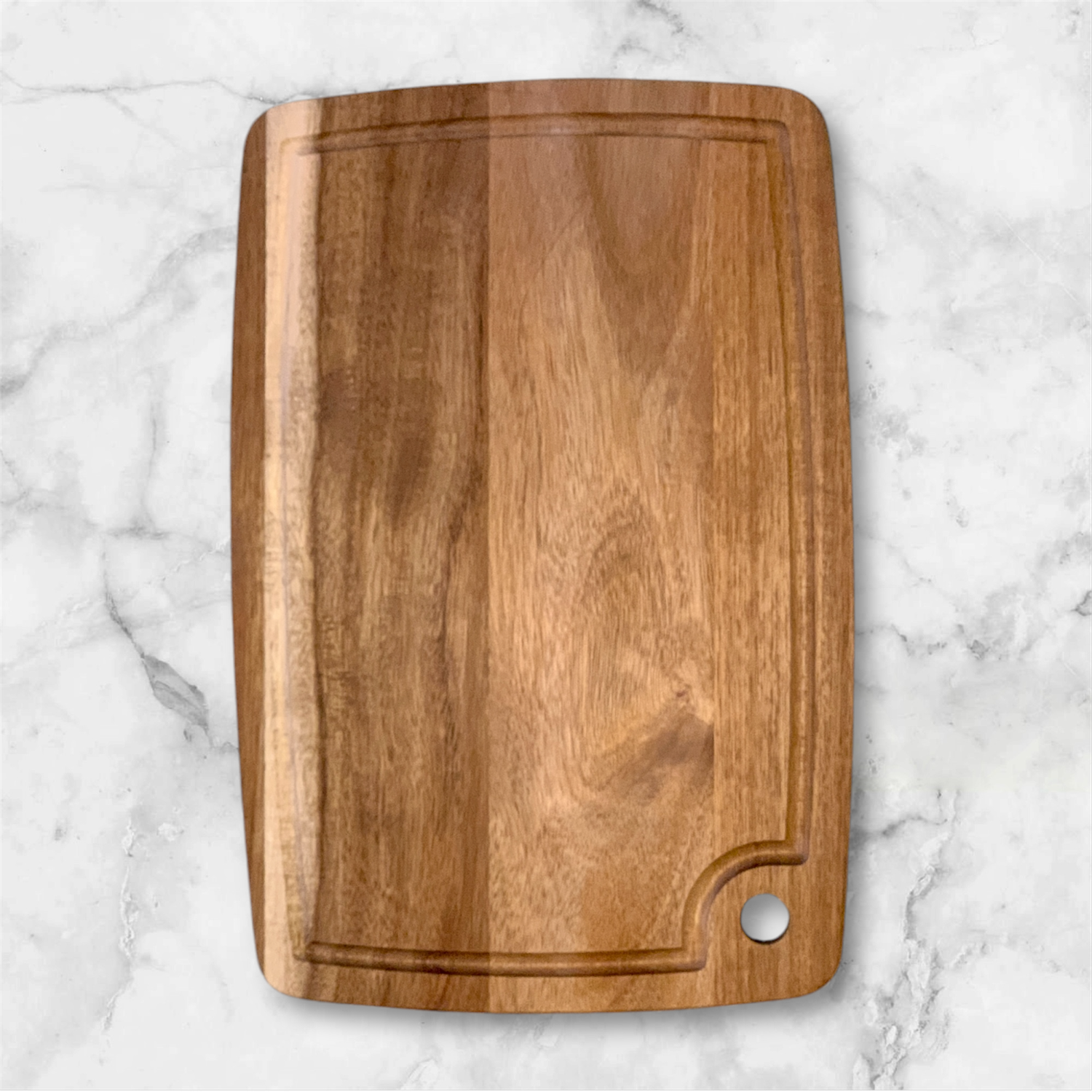 Personalized Teak Wood Cutting Board - 10x15