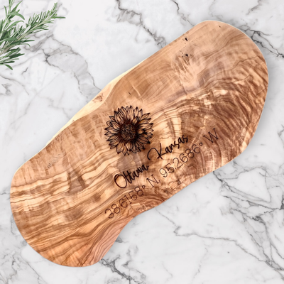 Olive, Acacia, Teak, and Bamboo Boards