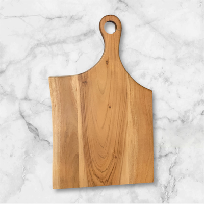 Unique Cutting Board with Handle - 13x21